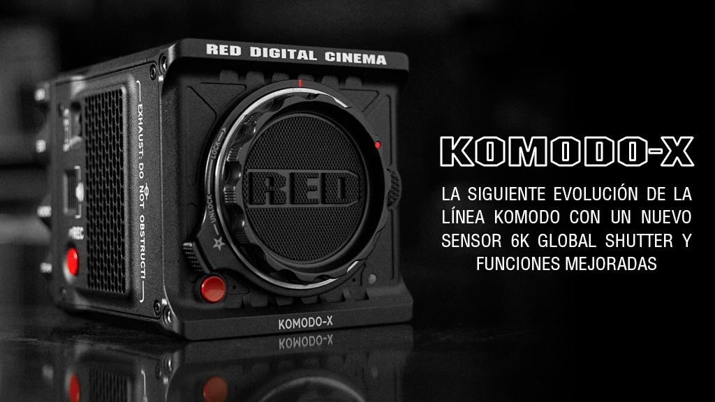 Aprende a vestir tu cámara RED Komodo-x